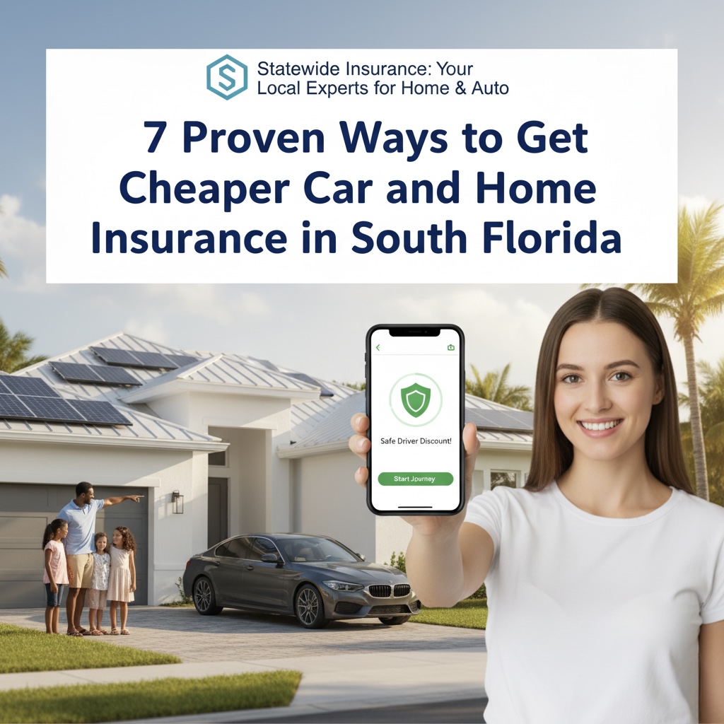 7 Proven Ways to Get Cheaper Car and Home Insurance in South Florida