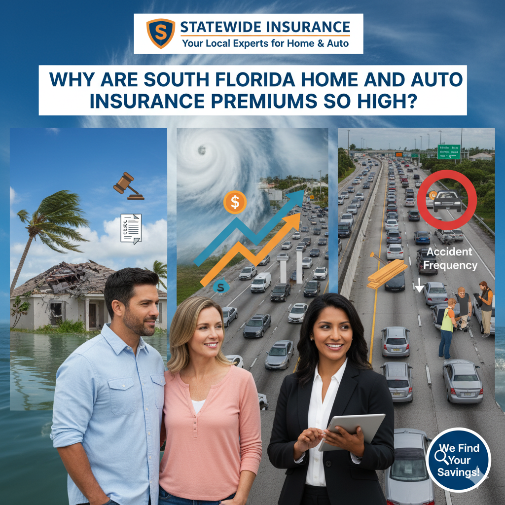 Why Are South Florida Home and Auto Insurance Premiums So High?